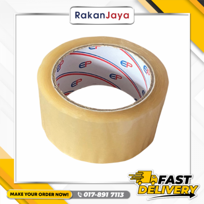 Clear Opp Tape (48MM X 90 Yard)(Selotape Clear) Rakan Jaya Hardware is a company that specialize in selling product used by oil and gas company. The Company was set up at Bukit Kuang, Kemaman, Terengganu. 