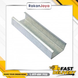 GI (Galvanised Iron) C-Purlin (6Mtr) Rakan Jaya Hardware is a company that specialize in selling product used by oil and gas company. The Company was set up at Bukit Kuang, Kemaman, Terengganu. 