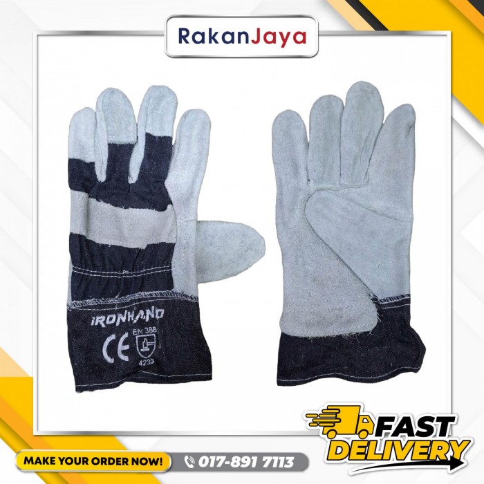 Ironhand Semi Leather Glove Rakan Jaya Hardware is a company that specialize in selling product used by oil and gas company. The Company was set up at Bukit Kuang, Kemaman, Terengganu. 