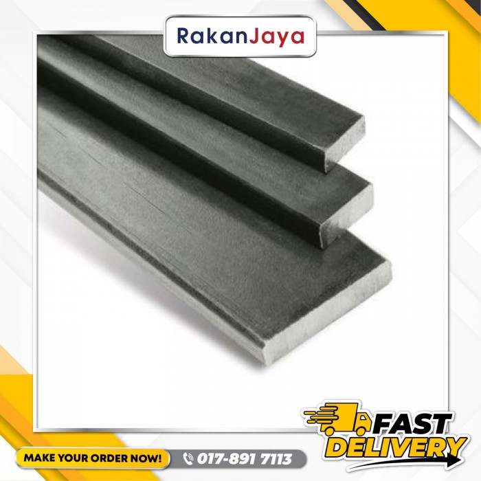 MS (Mild Steel) Flat Bar Rakan Jaya Hardware is a company that specialize in selling product used by oil and gas company. The Company was set up at Bukit Kuang, Kemaman, Terengganu. 