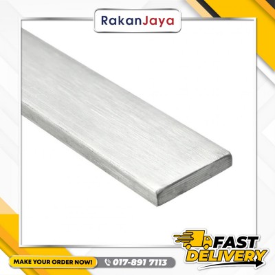 SS304 Flat Bar (6MTR) Rakan Jaya Hardware is a company that specialize in selling product used by oil and gas company. The Company was set up at Bukit Kuang, Kemaman, Terengganu. 